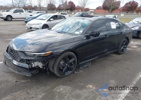 2024 Honda Accord Hybrid Sport-L from USA, damaged, VIN 1HGCY2F79RA091834